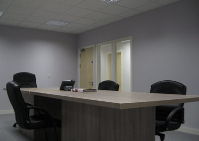 Commercial construction example - Mica Postform